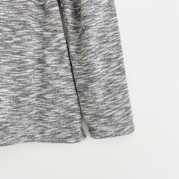 J. Crew Mercantile Gray V-Neck Tunic Sweatshirt Size Medium - Picture 13 of 15